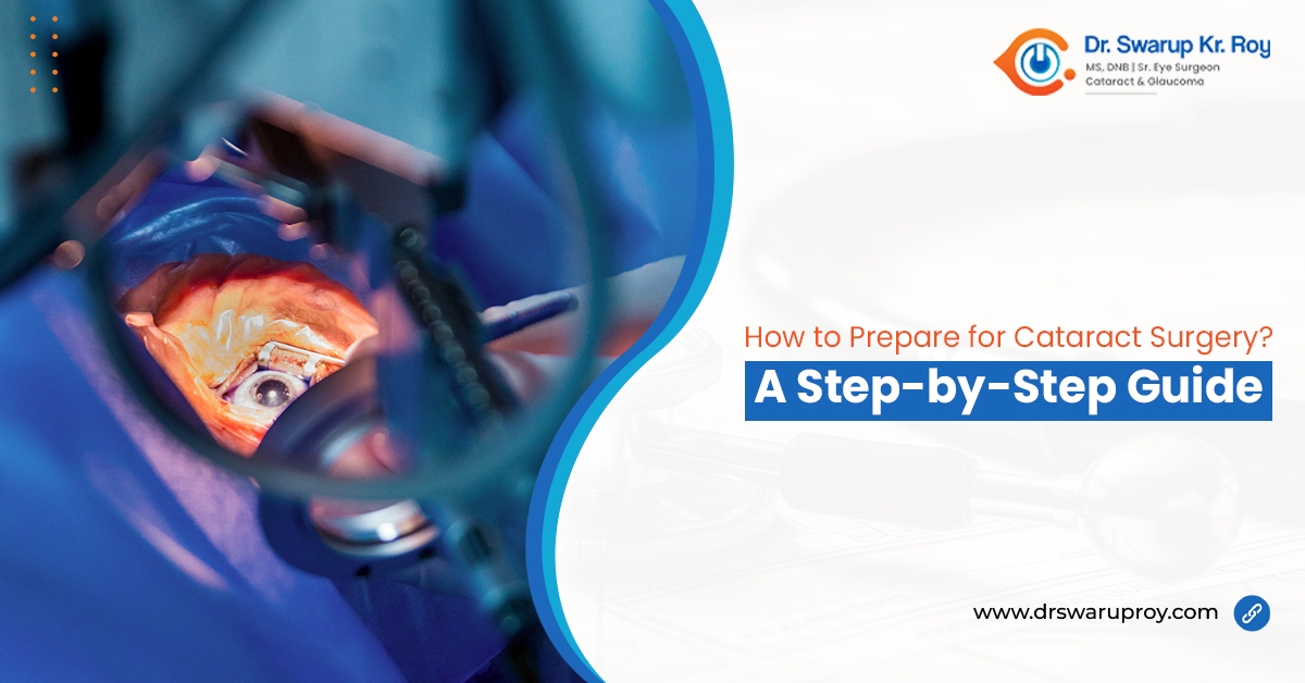 Person preparing for cataract surgery - Step-by-Step Guide